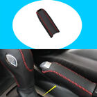 Brake Handle Handbrake Trim 1PCS Fit For Ford Focus ST RS 2012-2018 Red Leather