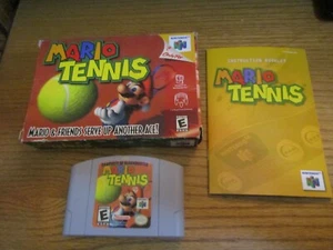 N64 Mario Tennis (Nintendo 64) COMPLETO Envío Gratis - Imagen 1 de 2