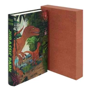Jurassic Park - Michael Crichton - Illustrierte Ausgabe der Folio Society - Neu - Bild 1 von 18