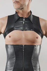 Mens Cross-dressing Crop Top Clubwear - Picture 1 of 7