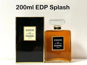 CHANEL Coco EDP 200ml Vintage 1983 NEW Very Rare Size FREE DELIVERY - Picture 1 of 9
