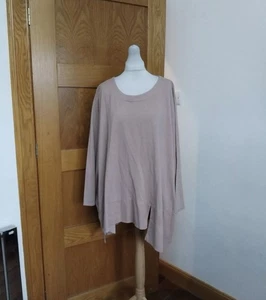 New Collection Long sleeve top One Size 18-28 Colour Rose - Picture 1 of 5
