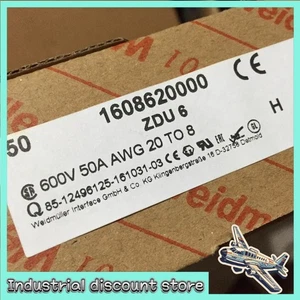 50X Weidmüller Klemme ZDU 6 6mm² Federklemme 1608620000 schnelle Lieferung - Bild 1 von 4