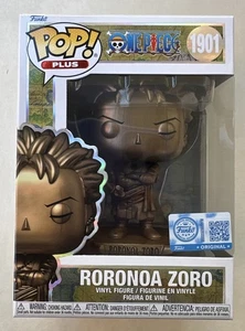 Funko Pop! One Piece Roronoa Zoro (Bronze) W/ Pop Protector 1901 IN HAND - Picture 1 of 9