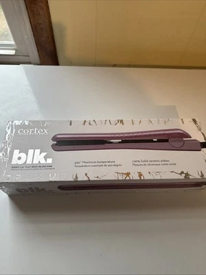 Cortex International 1.25" Flat Iron Ceramic PINK ROSE New In Box - Image 1 of 4