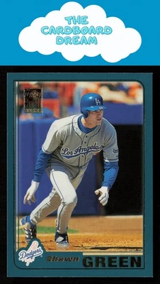 Shawn Green 2001 Topps #20 Los Angeles Dodgers Baseball Card - Image 1 of 2