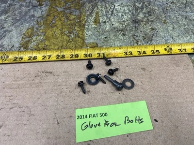 2012-2018 2 Door FIAT 500 POP Glove Box Bolts/screws Set Of 6 - Image 1 of 4
