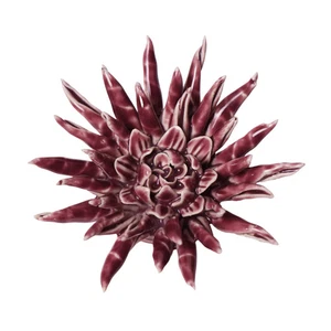 chive Ceramic Purple Flower Novelty Decor - Picture 1 of 2