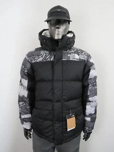 Mens The North Face Himalayan 550-Down Insulated Winter Parka - Black Yosemite - Picture 1 of 15