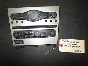 07 08 09 INFINITY G35,G37 CLIMATE PANEL *See item description* - Imagen 1 de 2