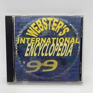 Webster International Encyclopedia Windows PC CD-ROM - Picture 1 of 5