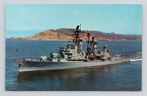 EE. UU. Postal Mahan (DLC-11) Marina de los Estados Unidos Misiles Guiados Fragata Barco - Imagen 1 de 2