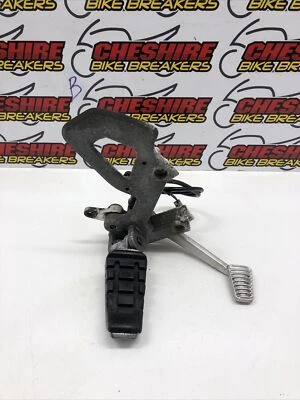 ♻️ Cagiva River 500 1999 2002 apoio para os pés dianteiro direito apoio para os pés alavanca de freio ♻️ - Imagem 1 de 4