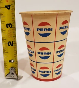 1960's Pepsi Waxed Paper Cup - Picture 1 of 3