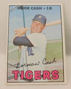 1967 Topps Baseball - # 540 Norm Cash, 1B, Detroit Tigers