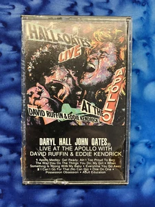 Daryl Hall & John Oates – Live At The Apollo ; CASSETTE TAPE, FACTORY SEALED - Picture 1 of 2