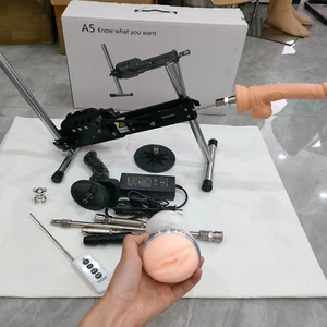 SERIOUS HEAVY DUTY SEX FUCKING MACHINE ELECTRIC THRUSTING DILDO UNISEX TOY ANAL - Picture 1 of 44