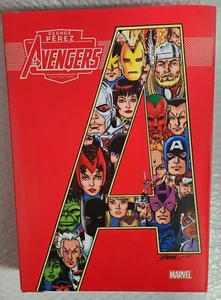 GEORGE PEREZ AVENGERS SIGNED & NUMBERED MARVEL ARTIST SELECT SERIES. SLIPCASE HC - Picture 1 of 14
