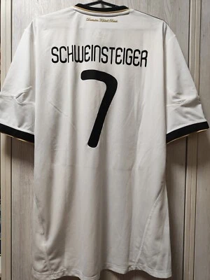 Camiseta de fútbol local talla XL Alemania 2010-2011 Schweinsteiger #7 Foto 1 de 4