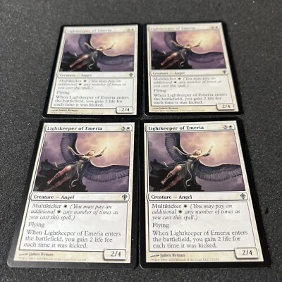 Lightkeeper of Emeria  Magic The Gathering Mtg Worldwake Card 4 - Image 1 of 4