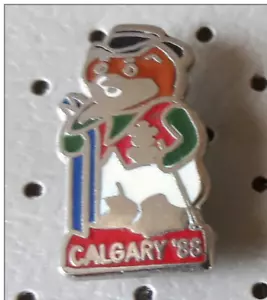 Olympische Spiele Calgary 1988 Maskottchen Kanada Pin - Bild 1 von 1