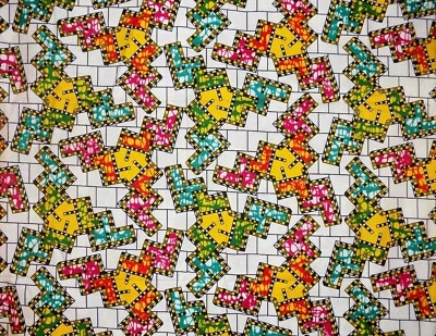 African Geometric Print Fabric 4 yards - Image 1 of 2