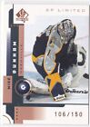 2001-02 Sp Authentic Mike Dunham Sp Limited Parallel Card #46