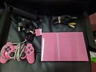 PINK PS2 SLIM CONSOLE WITH 1 CONTROLLER @BARGAIN@ 