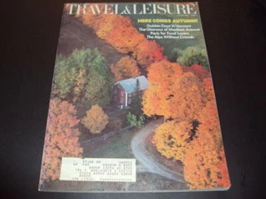 Travel and  Leisure Aug 1985 Autumn in Vermont, Paris For Lovers  ID:41635 - Picture 1 of 3