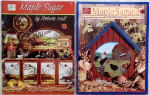 Roberta Hall Author - Maple Sugar Decorative Art Books - Lot of 4 Books - Imagen 1 de 2