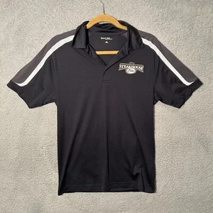 Sport -Tek Embroidered Stretch Polo Men's XS Black Pullover - Picture 1 of 6