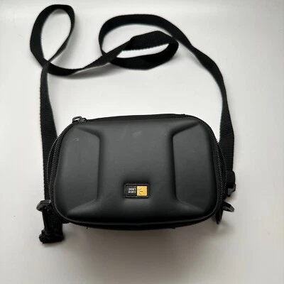CASE LOGIC Black Hard Shell Mini Camera Bag / Gear Pouch Crossbody - Image 1 of 4