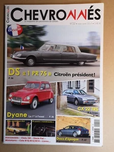 CHEVRONNES LE MAGAZINE DES PASSIONES DE CITROEN N° 22 - Imagen 1 de 1
