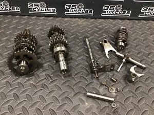 91 Suzuki DR350 DR 350 Transmission Gearbox Shaft Gears Tranny 1991 - Picture 1 of 10