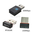 New 150/300Mbps Mini Wireless USB Wifi Adapter LAN-Antenne Netzwerk-Adapter