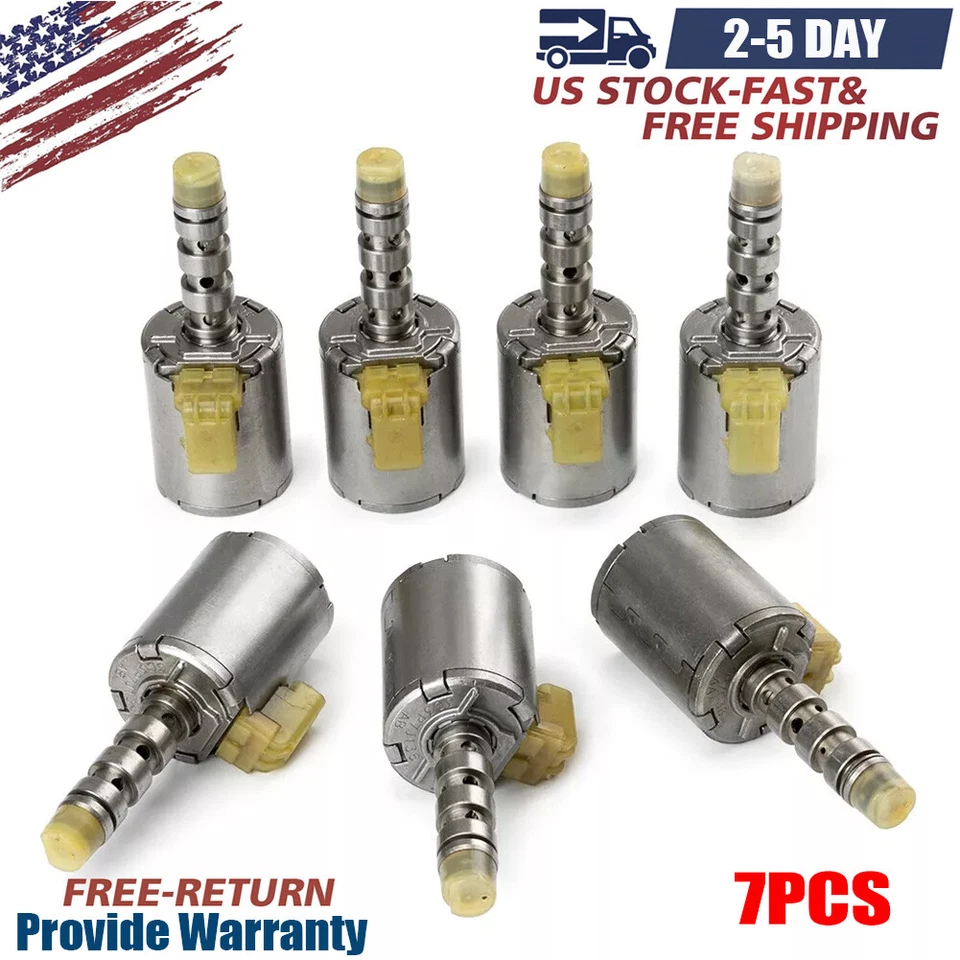 5R110W Transmission Master Solenoids Set of 7 For 2003-2011 Ford E150 E250 F350 Foto 1 de 4