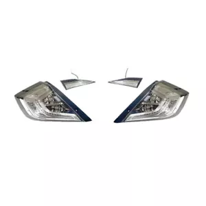 Crystal Clear Lens LED Tail Lights for Honda Civic Sedan 2016-2021 10th Gen - Foto 1 di 7