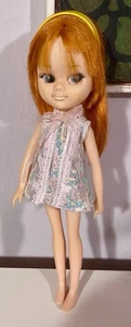 Marked 778 Big Eyes Chika Chiko Chan SHIBA? with Wig Doll Poupee Vintage - Foto 1 di 7