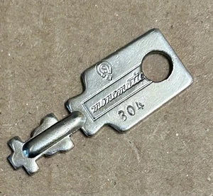 Original Monomatic 304 Key Vintage Sudhaus lock - luggage motocycle bag cover - Picture 1 of 6