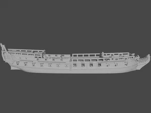 Fragata clase Bellona (basada en Venus) - sueca - acorazada - barcos - veleros - Imagen 1 de 4