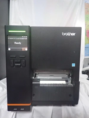 Brother TJ-4420TN with Peeler and Rewinder Installed - Image 1 of 4