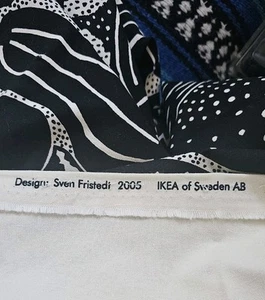 IKEA Sven Fristedt 2005 Abstract Fabric @ 60" X 120" - Picture 1 of 5