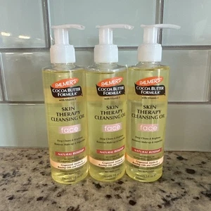 Palmers Cocoa Butter Formula Skin Therapy Face Cleansing Oil 6.5 fl oz 3pcs NEW - Picture 1 of 3