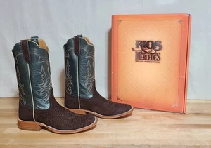 Rios of Mercedes Cowboy Boots , Mens 11 D , Cafe Carpincho , R9029 - Picture 1 of 22