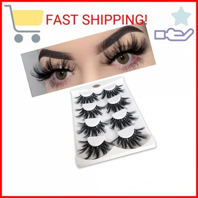 Pestañas MIKIWI 25 mm, dramáticas pestañas de visón sintético 6D, pestañas de volumen esponjoso, gruesas Foto 1 de 2