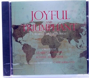 CD Joyful And Triumphant Cloninger Alexander Kirkland 2008 Word Music Christmas - Foto 1 di 2