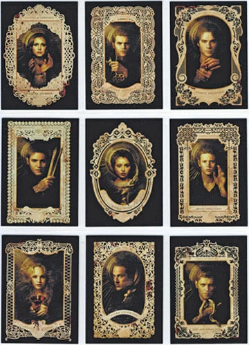 VAMPIRE DIARIES SEASON 4 CRYPTOZOIC BIOS CHARACTER SET (9) - Image 1 of 1