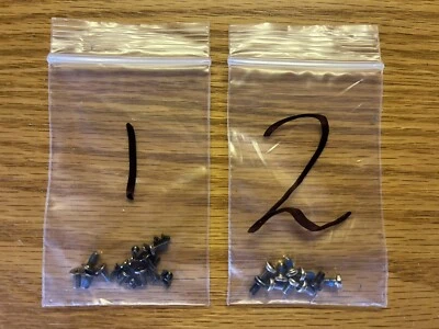 GeForce GTX 1080 Founders Edition Backplate Shroud Fan Blower Case Screws - Image 1 of 3