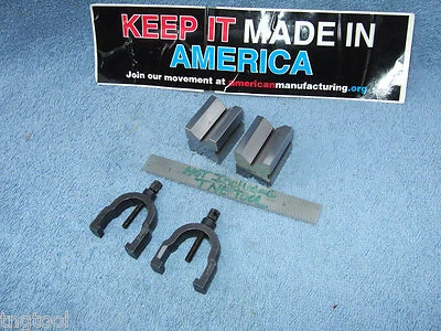 LUFKIN 1-1/4 inch No.905 V-BLOCKS GROUND MATCHED TOOLMAKER VINTAGE 278,750 ALSO - Image 1 of 4