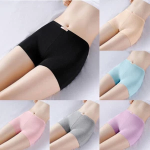 Women's Boyshorts Panties Cotton Boxer Briefs Ladies Underwear Shorts Breathable - Picture 1 of 22